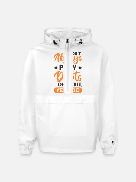 Darts Dart Player - Champion Packable Jacket - white