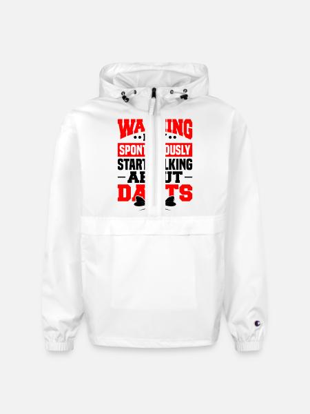 Darts Dart Player - Champion Packable Jacket - white