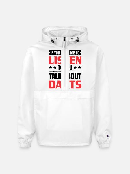 Darts Dart Player - Champion Packable Jacket - white