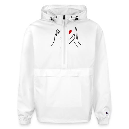 Cat Lover High-Five T-Shirt - Champion Packable Jacket