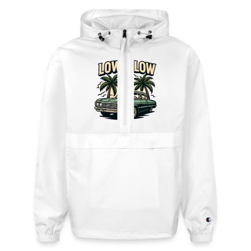 Classic Lowrider Car | Low & Slow Retro T-Shirt - Champion Packable Jacket