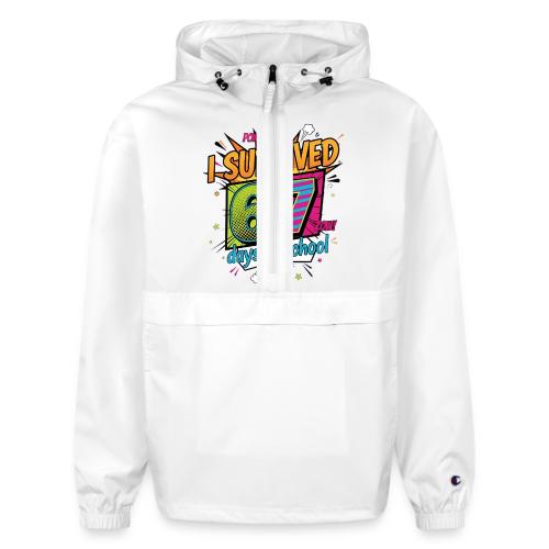I Survived 67 Days of School T-Shirt – Funny Teach - Champion Packable Jacket