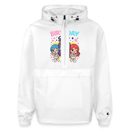 Cute Chibi Birthday Idol Girls - Champion Packable Jacket