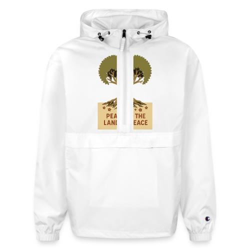 Peace To The Land Of Peace Tree Heart - Champion Packable Jacket