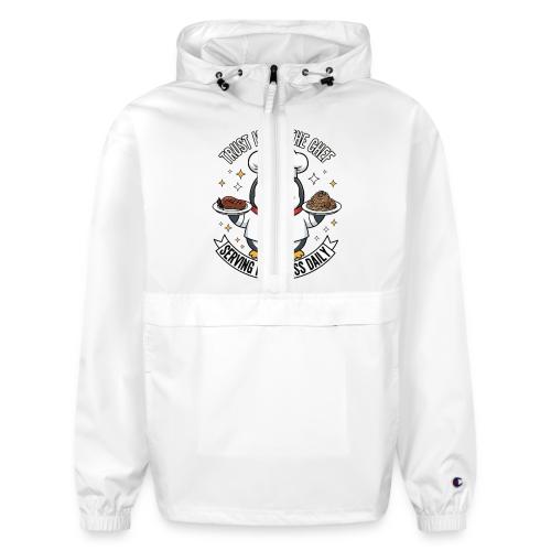 cute Penguin Chef-Funny Cartoon Daily Happiness - Champion Packable Jacket