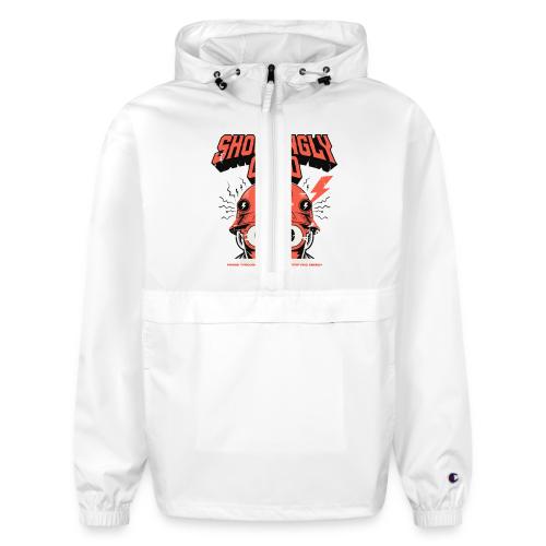 Funny Shockingly Good Electrician - Champion Packable Jacket