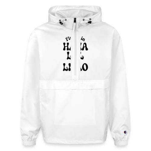 Fluent in HAHA LOL LMAO Funny Humor-Bilingual Joke - Champion Packable Jacket