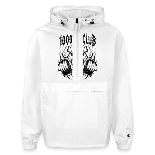 1000 LB Club Skull Barbell Powerlif - Champion Packable Jacket