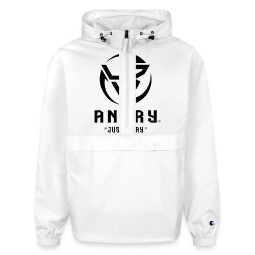 YBAngry Badge of Peace White Just Play - Champion Packable Jacket