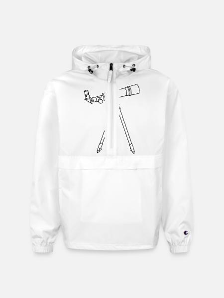 Telescope - Champion Packable Jacket - white