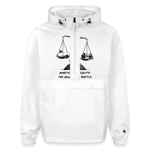 Ambition vs. Reality T-Shirt, Mug, & Leggings - Champion Packable Jacket