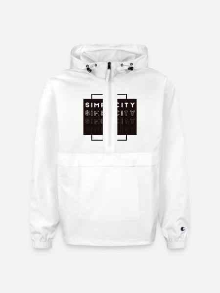 Simplicity - Champion Packable Jacket - white