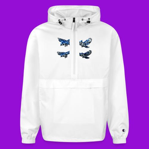 Silver Blue Jay Flight Stages - Champion Packable Jacket