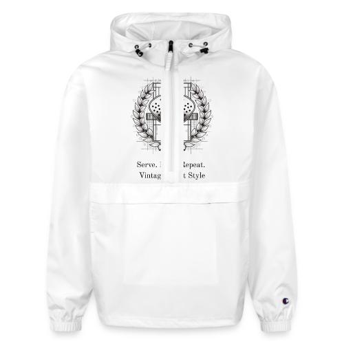 Vintage Pickleball T-Shirt, Mug, & Poster - Champion Packable Jacket