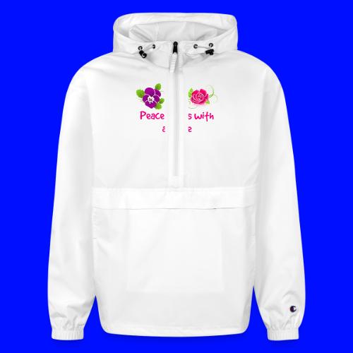 peace begins with a smile - Champion Packable Jacket