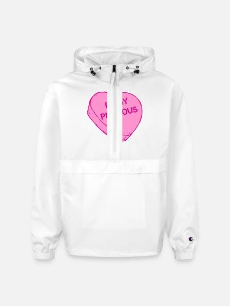 Be My Precious - Champion Packable Jacket - white