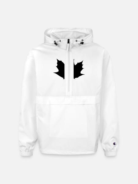 Maple Leaf - Champion Packable Jacket - white