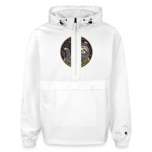 Sloth Home Watcher T Shirt - Champion Packable Jacket