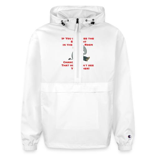 Elephant in the Room Meme - Champion Packable Jacket