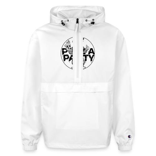 Pizza Pawty Bulldog T-Shirt | Funny Dog Pizza Tee - Champion Packable Jacket