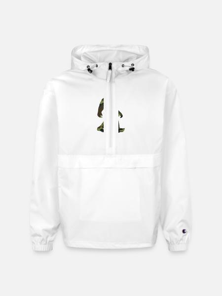 Camo Bigfoot - Champion Packable Jacket - white
