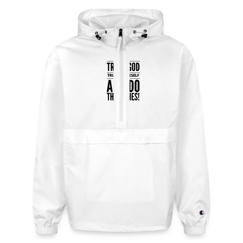 TrustGodTrustYourselfsquare - Champion Packable Jacket
