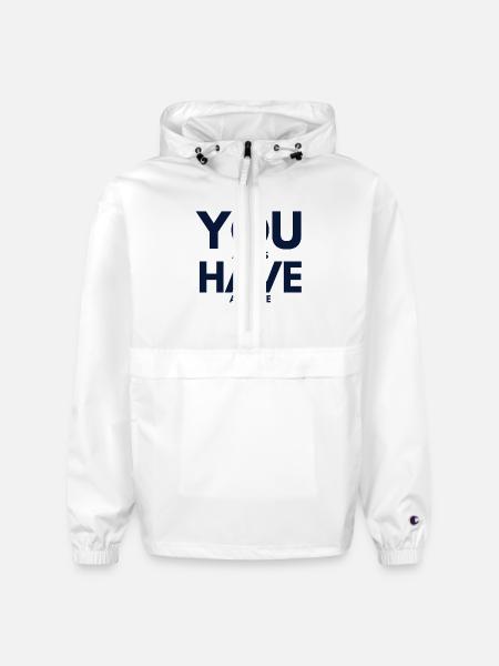 You always have choice - Champion Packable Jacket - white
