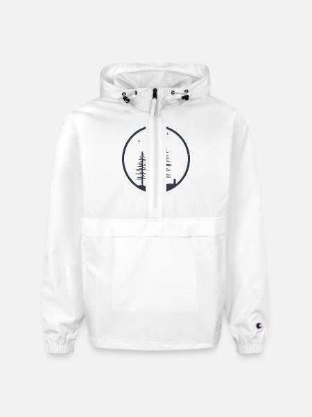 Nature Black and white - Champion Packable Jacket - white