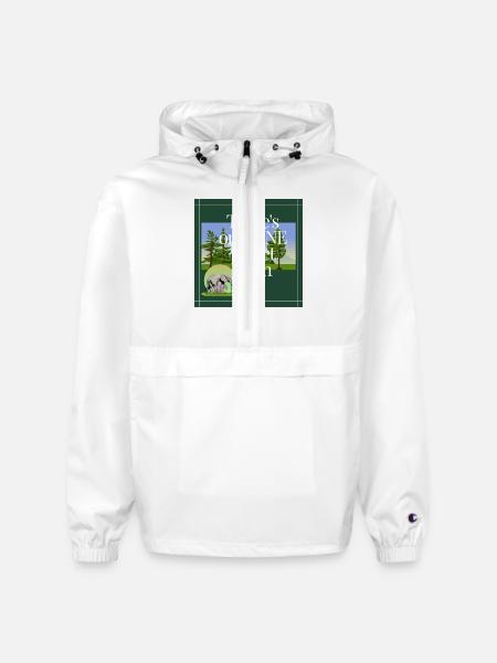 ONE PLANET EARTH - Champion Packable Jacket - white
