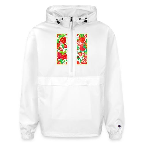 Strawberry Swirl Pattern - Champion Packable Jacket