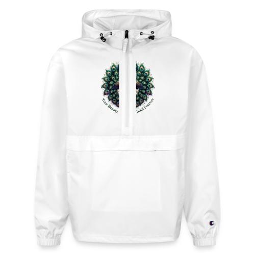 Your Beauty Holds My Soul Peacock Gifts T-Shirt - Champion Packable Jacket