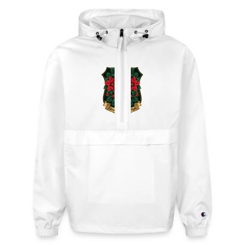 Poinsettia Crest T-Shirt - Champion Packable Jacket