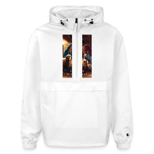 Nativity Manger T-Shirt - Champion Packable Jacket