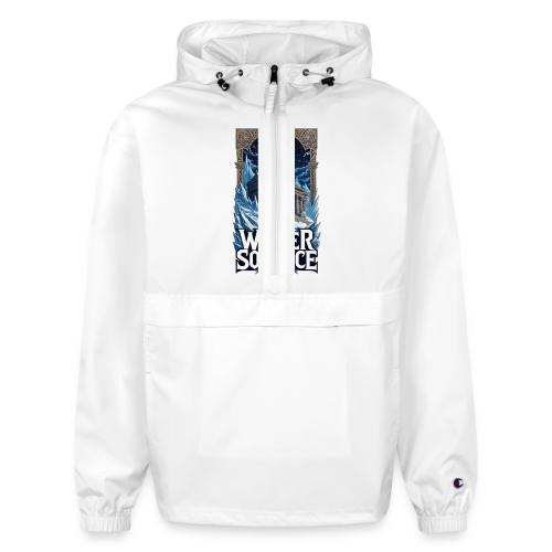 Winter Solstice Temple T-Shirt - Champion Packable Jacket