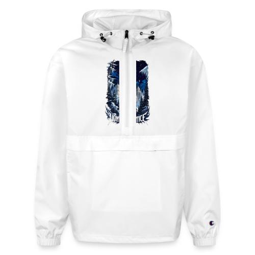 Celestial Winter Temple T-Shirt - Champion Packable Jacket