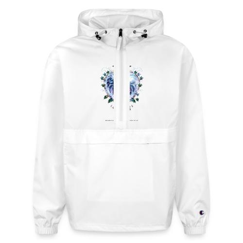 Imbolc Candle Veil T-Shirt | Veiled Rebirth - Champion Packable Jacket