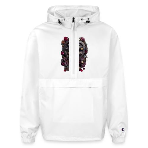 My Heart Permanently on Vacation T-Shirt - Champion Packable Jacket