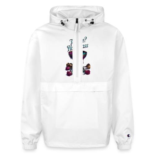 To Love? Hard Pass T-Shirt - Champion Packable Jacket