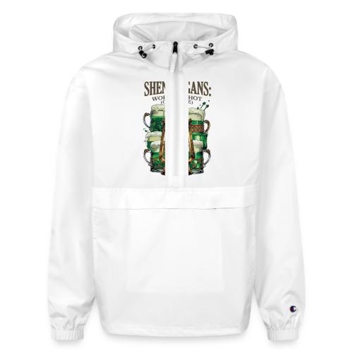 Worth a Shot Lantern Toast Graphic Tee - Champion Packable Jacket