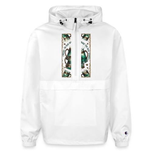 Cheers to Bad Ideas Tankards Graphic Tee - Champion Packable Jacket