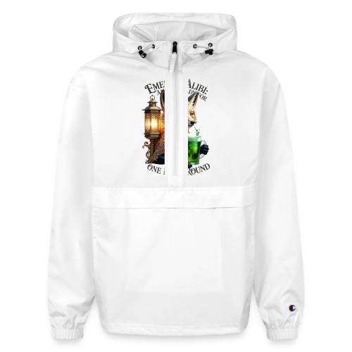 Emerald Alibi Fox Graphic Tee - Champion Packable Jacket