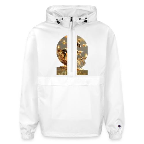 Year of the Horse Abundance T Shirt, Lunar NY Gift - Champion Packable Jacket