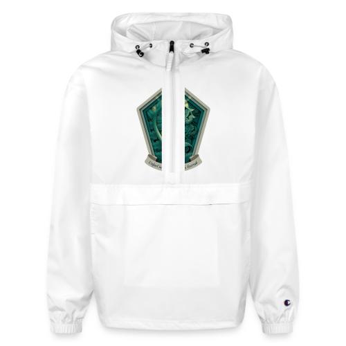 Easter Unfurl in Light Fern T Shirt, Spring Gift - Champion Packable Jacket