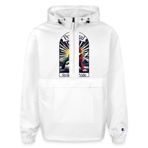 Portugal Iberian Wolf Soccer T Shirt, Pride Gift - Champion Packable Jacket