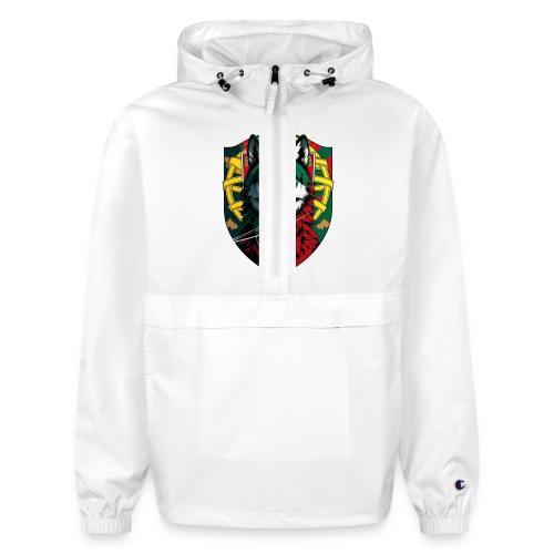 Portugal Iberian Wolf Soccer T Shirt,Football Gift - Champion Packable Jacket