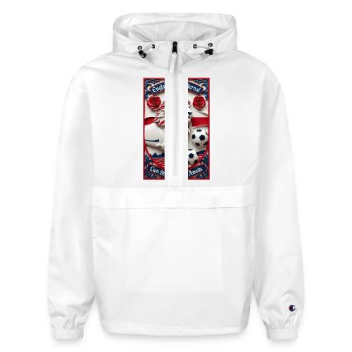 England Lion Soccer T Shirt, Football Pride Gift - Champion Packable Jacket