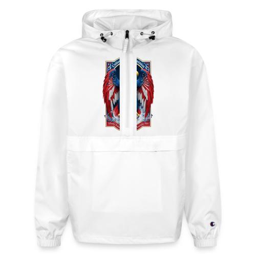 USA Eagle Emblem T Shirt, USA Soccer Pride Gift - Champion Packable Jacket