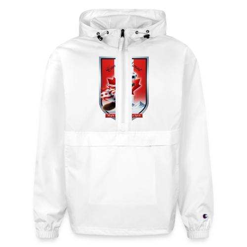 Canada Beaver Ascent T-Shirt, Canadian Pride Gift - Champion Packable Jacket