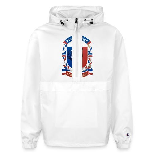 France Rooster Reign T-Shirt, Tricolore Pride Gift - Champion Packable Jacket