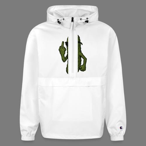 Angry Pickle Flipping the Bird - Champion Packable Jacket